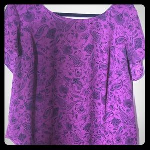 Torrid short sleeve blouse